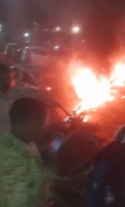 लाल किला मेट्रो स्टेशन पर कार में धमाका