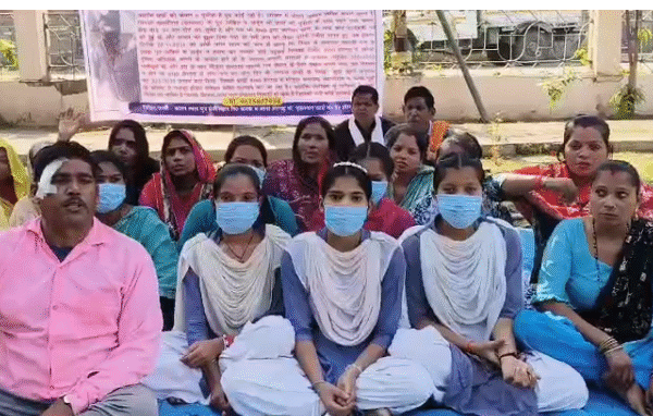 पुलिस कार्रवाई न होने से नाराज़ पीड़ित परिवार&hellip;