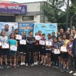 सरदार पटेल जयंती पर खाचरौद पुलिस थाने में मैराथन दौड़ का आयोजन