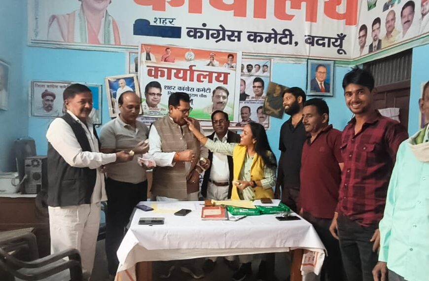 कांग्रेस हाईकमान ने ओमकार सिंह…