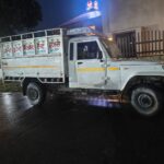 सड़क पर स्टंट करने वाले वाहन के खिलाफ यातायात पुलिस की बड़ी कार्रवाई — पिकअप जब्त, चालक पर चलानी कार्रवाई