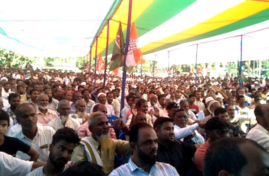 рдЗрдорд░рд╛рди рдкреНрд░рддрд╛рдкрдЧрдврд╝реА рдиреЗ рдХрд┐рд╢рдирдЧрдВрдЬ рдореЗрдВ…