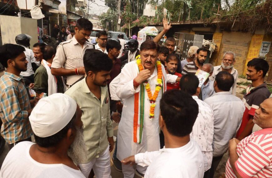 भागलपुर में कांग्रेस प्रत्याशी अजीत शर्मा ने तेज किया जनसंपर्क अभियान — हर गली, हर मोहल्ले में लोगों से मांगा समर्थन
