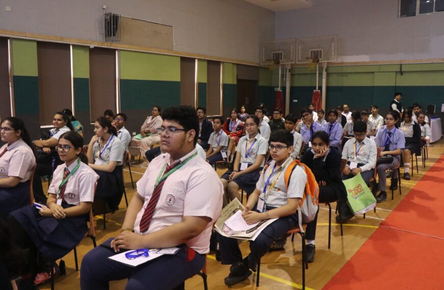 GIIS नोएडा में शुरू हुआ ‘ग्लोबलप्रेन्योर समिट – संवर्धन 2025’, देशभर से पहुंचे छात्र उद्यमी