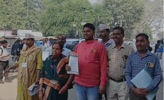 न्यायिक एसआईटी गठन और जेलों में PDS कैंटीन की माँग को लेकर प्रदर्शन