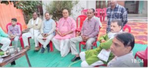 पूर्व भाजपा जिलाध्यक्ष विभव नाथ भारती ने गिधौरा&hellip;