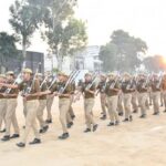 बदायूं में एसएसपी ने ली परेड की सलामी