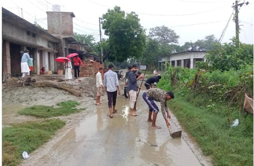 सहोदर पट्टी में युवाओं ने खुद संभाला मोर्चा