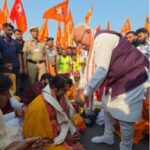 पूर्व CM मनोहर लाल खट्टर पदयात्रा में हुए शामिल