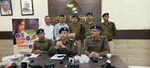 सिंगरौली में अंतर्राज्यीय चोर गिरोह गिरफ्तार