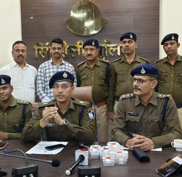 सिंगरौली में अंतर्राज्यीय चोर गिरोह गिरफ्तार