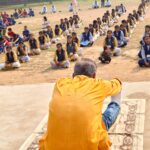 एन.एस.के. इंटर कॉलेज शंकरगढ़ में विद्यार्थियों के लिए योग शिविर आयोजित