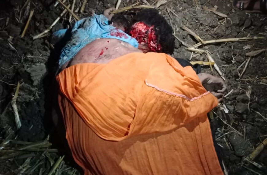 धरनावदा में खेत पर बड़ा हादसा