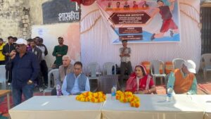 गुना में शुरू हुई संभाग स्तरीय बास्केटबॉल प्रतियोगिता