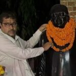 भारतीय स्वतंत्रता संग्राम सेनानी को श्रद्धांजलि