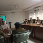 बांदा में कानून व्यवस्था को लेकर हुई समीक्षा बैठक