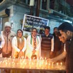 दिल्ली ब्लास्ट पीड़ितों को श्रद्धांजलि, चिरमिरी में कांग्रेसजनों का आयोजन