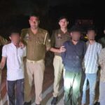 फिरोजाबाद में पुलिस मुठभेड़, सात शातिर चोर गिरफ्तार