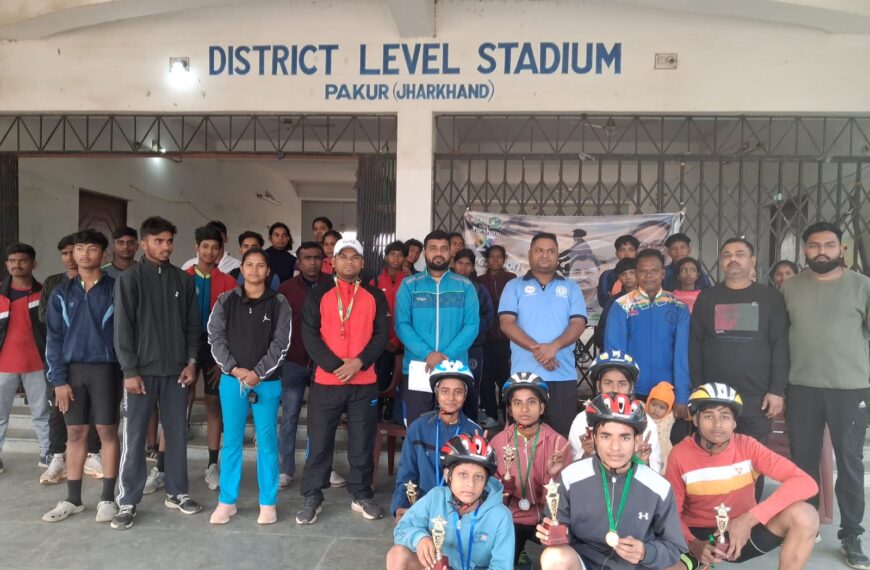 साइक्लोथॉन: अपने झारखंड को जानें कार्यक्रम में दिखा&hellip;