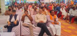 जनजातीय गौरव दिवस कार्यक्रम में उमड़ा जनसमुदाय