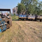 सिराली पुलिस ने अवैध बजरी उत्खनन का भंडाफोड़, ट्रैक्टर–ट्राली जप्त