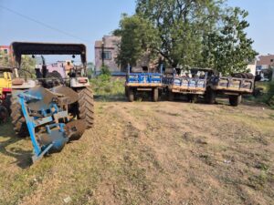 सिराली पुलिस ने अवैध बजरी उत्खनन का भंडाफोड़,&hellip;