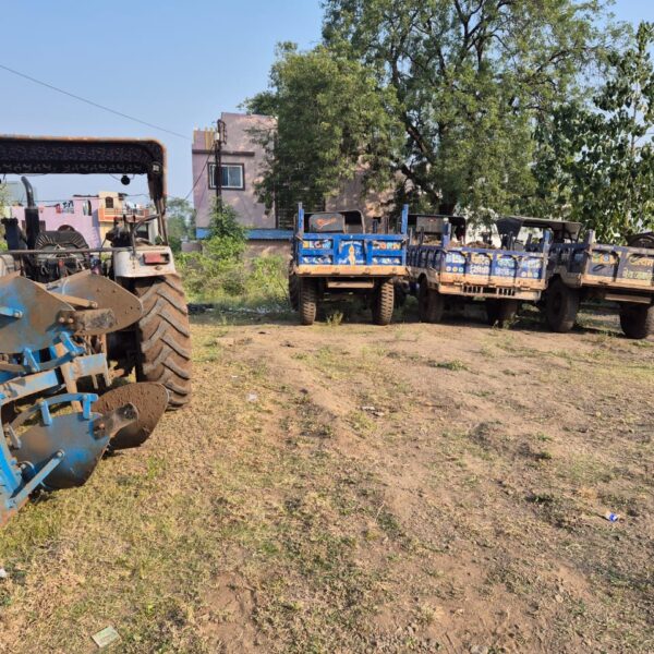 सिराली पुलिस ने अवैध बजरी उत्खनन का भंडाफोड़,&hellip;