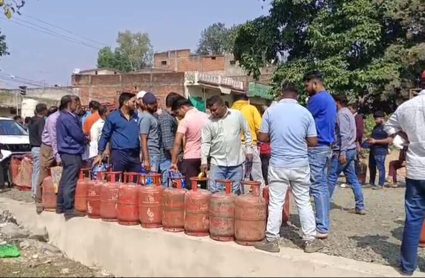 कोतमा और बिजुरी में रसोई गैस की किल्लत से उपभोक्ता परेशान