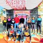 एमर्स क्रिकेट अकादमी प्रीमियर लीग लेदर बॉल का पाॅच दिवसीय टूर्नामेंट का हुआ शुभारंभ।