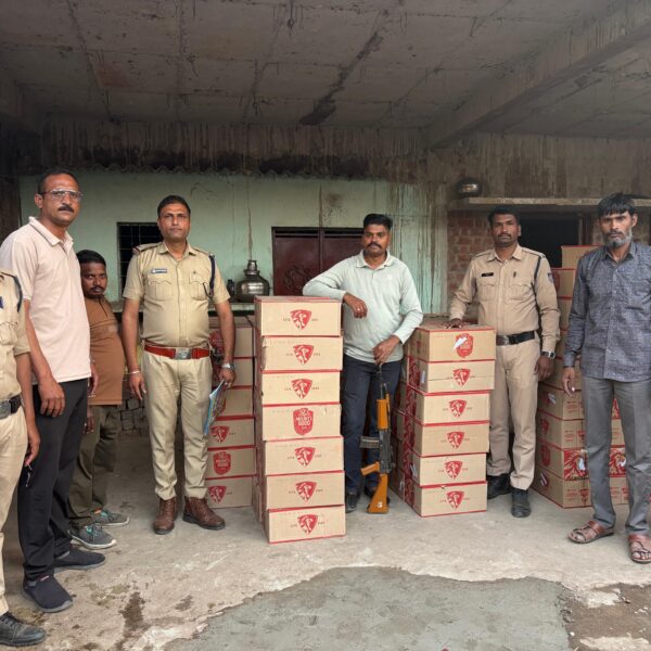 राजगढ़ पुलिस का अवैध शराब कारोबार पर बड़ा&hellip;